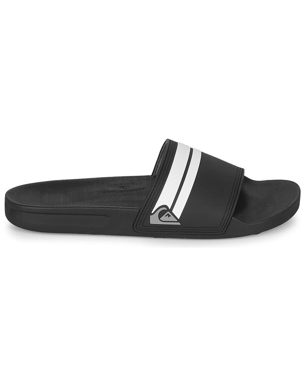 Quiksilver Black Rivi Slide for men
