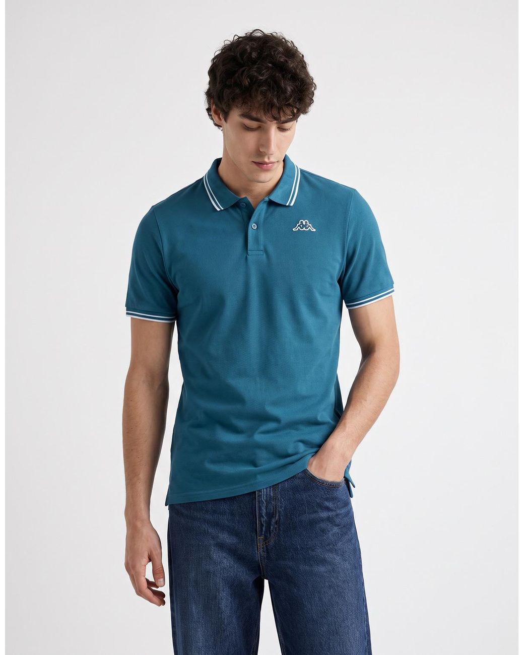 Kappa Blue Polo Shirt Ezio2 for men