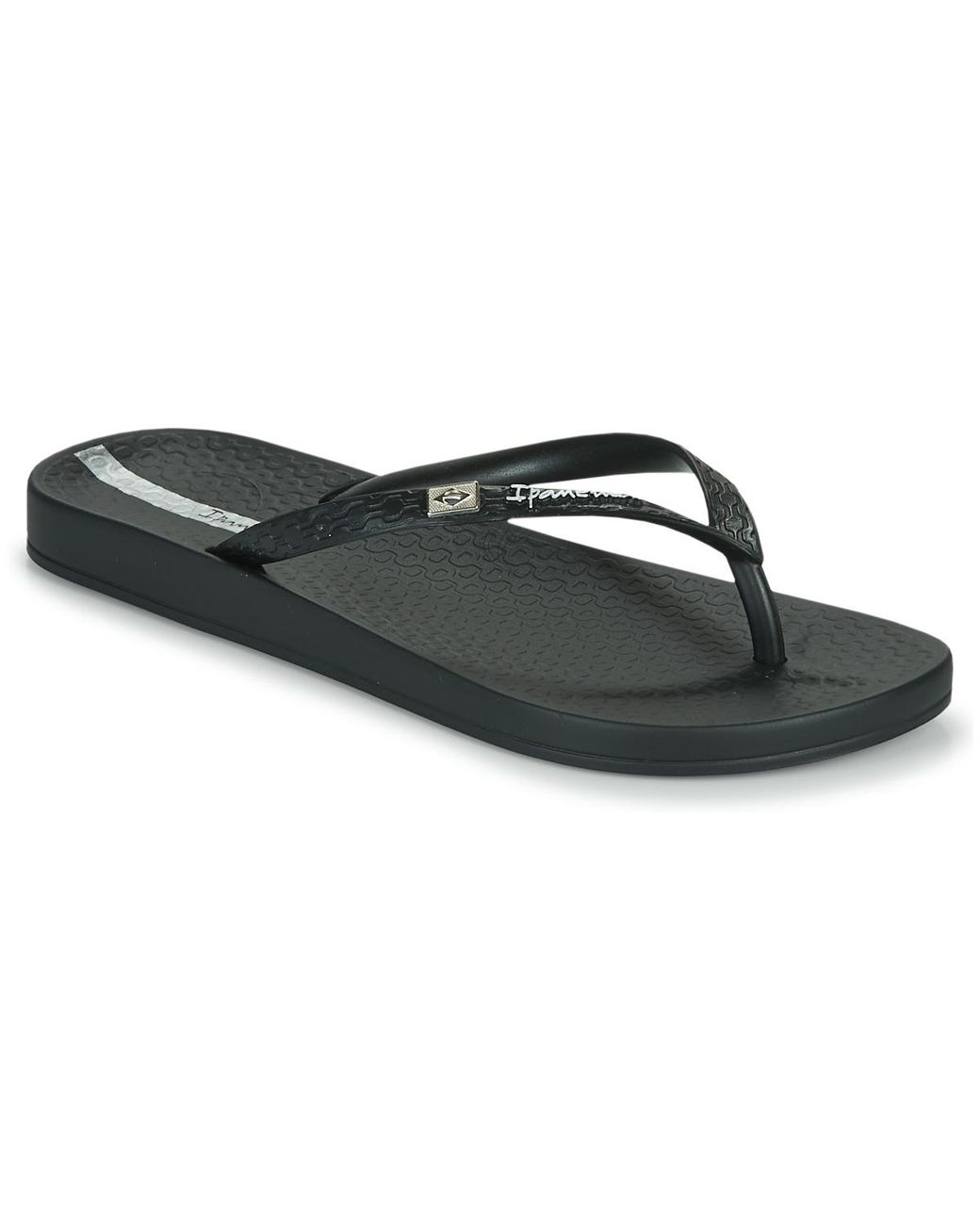Ipanema Black Anat Brasilidade Fem Flip Flops / Sandals (shoes)