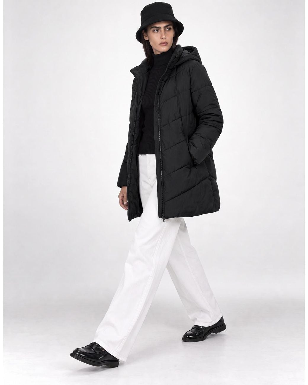 ONLY Black Duffel Coats Onlclair Puffer Coat