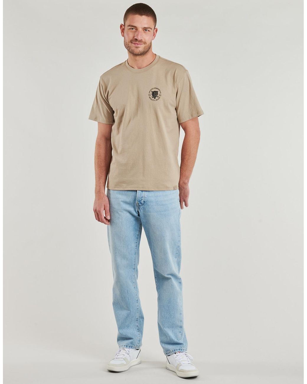 Dickies Natural T Shirt Wrench Ss Tee for men