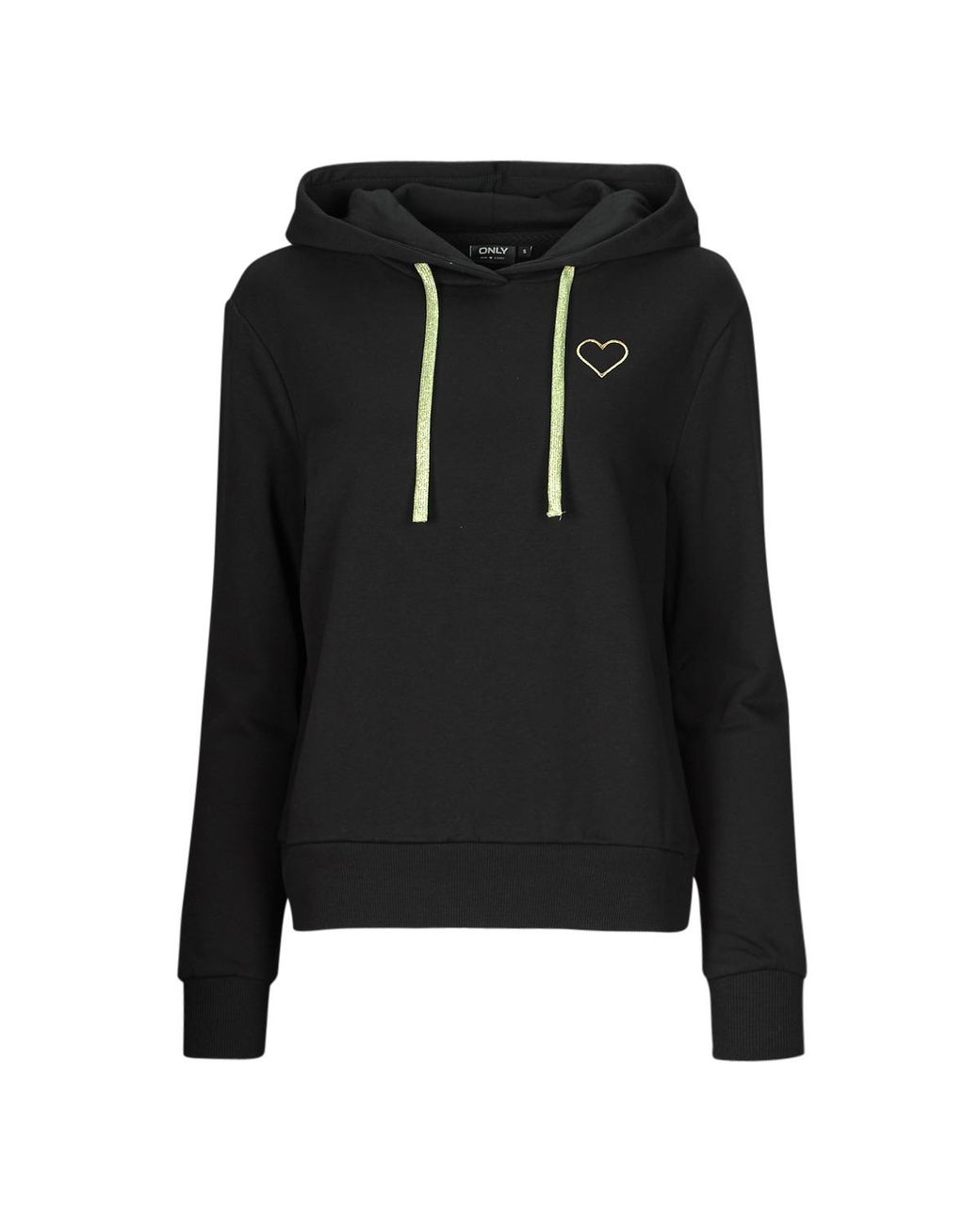 ONLY Black Hoodies Onlnoli
