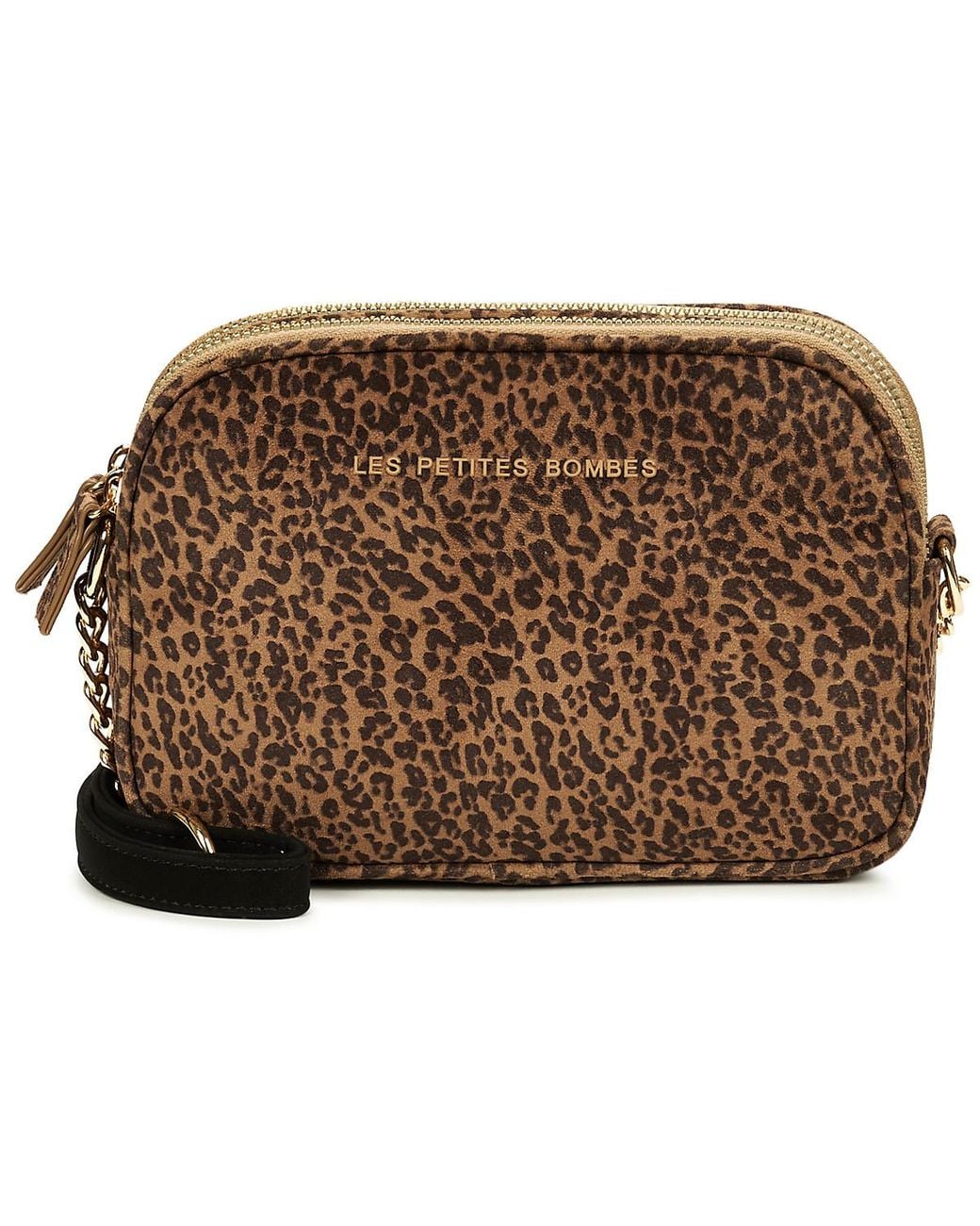 Les Petites Bombes Brown Shoulder Bag Albane