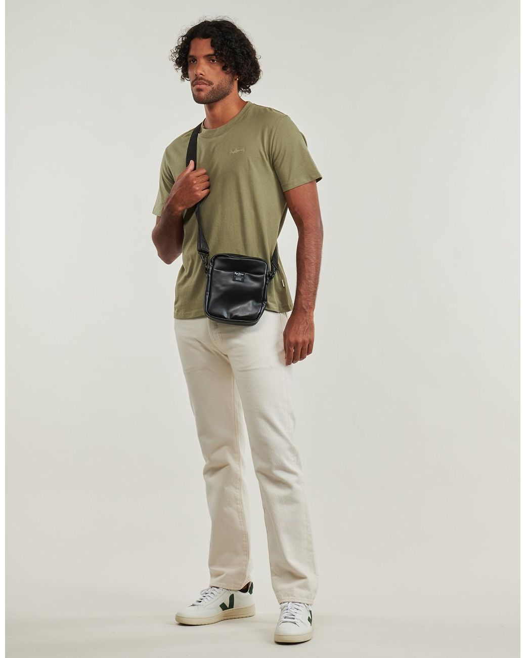 Pepe Jeans Green T Shirt Connor for men