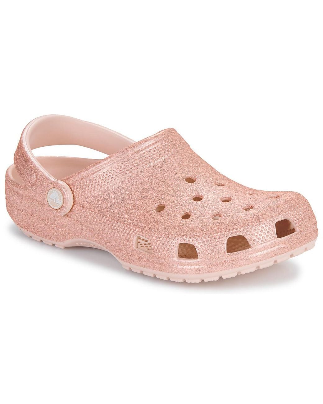 CROCSTM Pink Clogs (shoes) Classic Glitter Clog