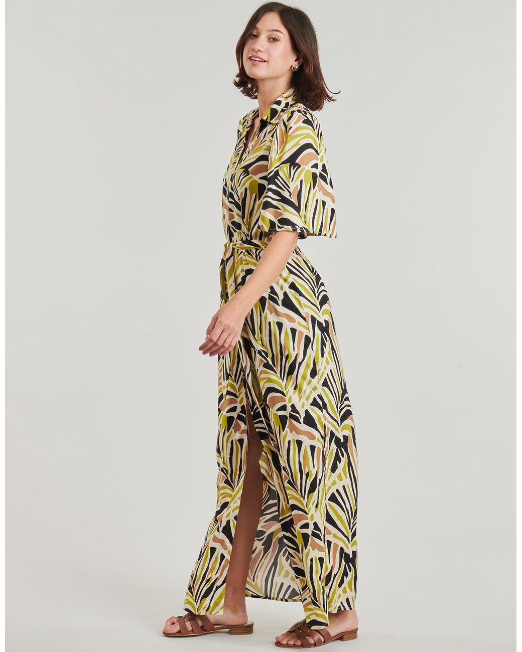 Jdy Metallic Long Dress Nile