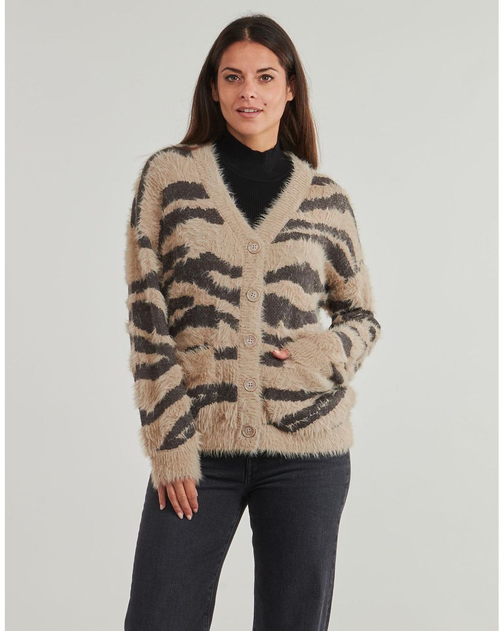 Noisy May Gray Sweater Nmflynn