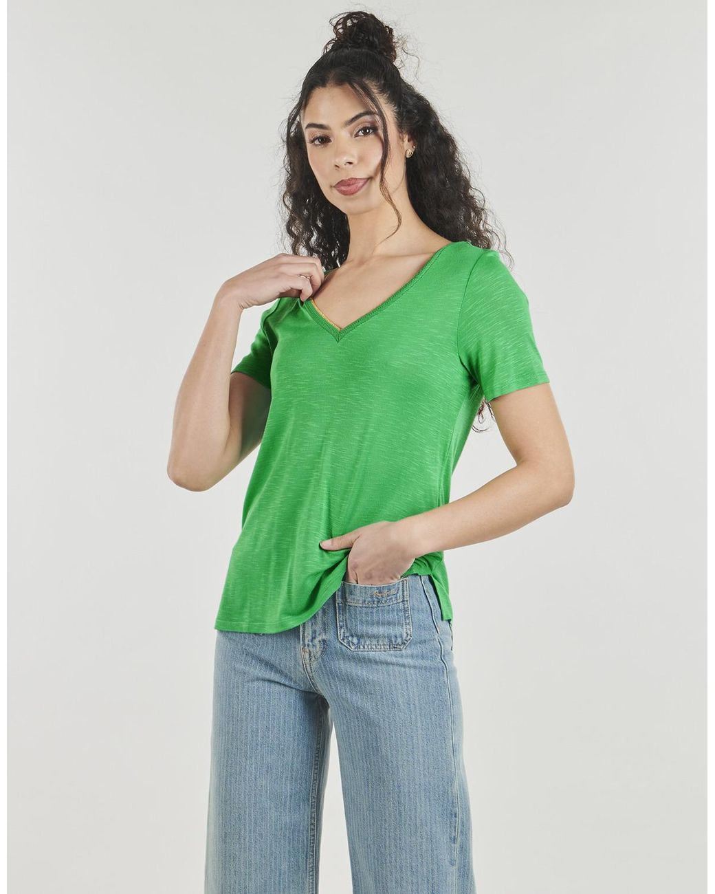 Vila Green T Shirt Vinoel