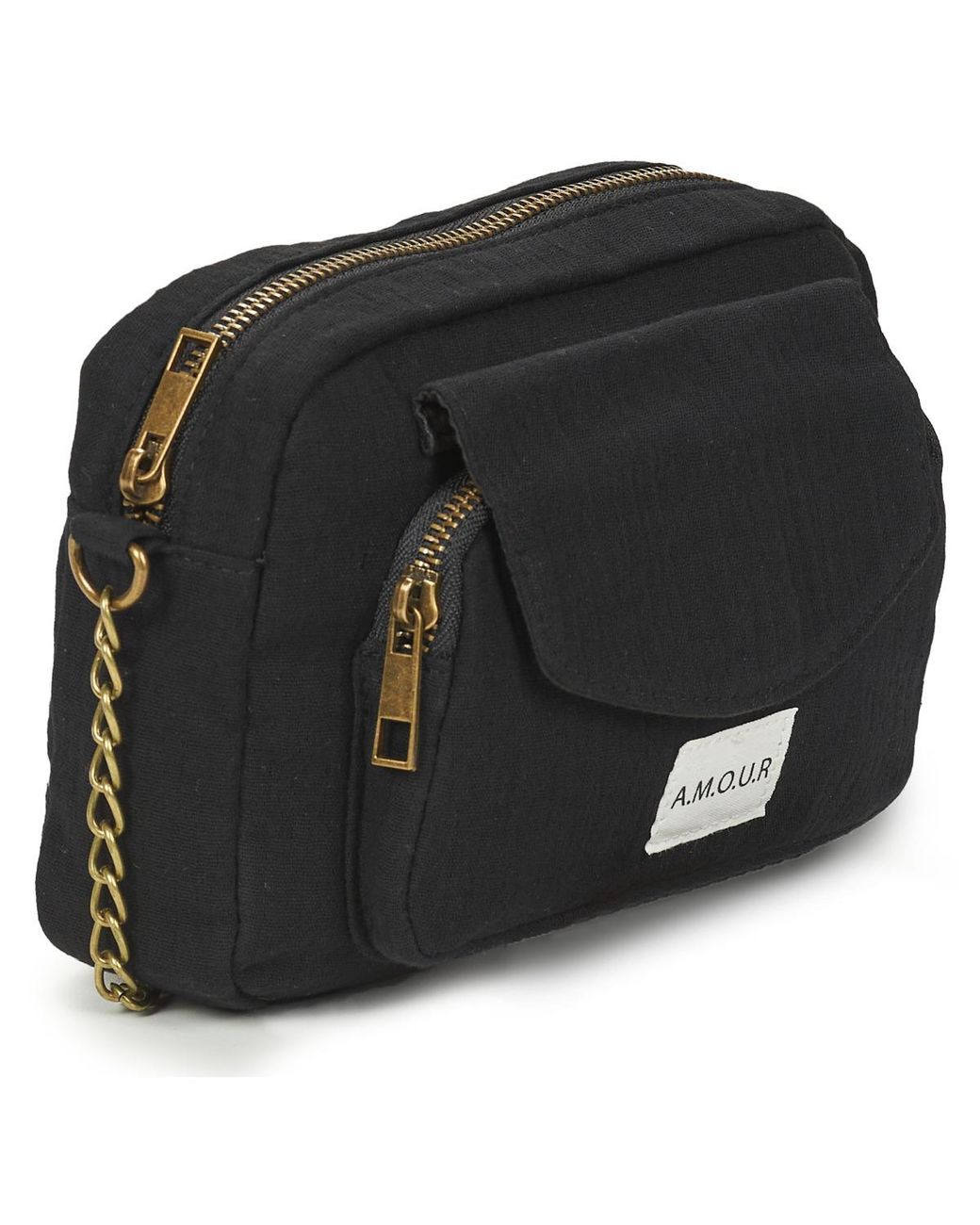 Pieces Black Shoulder Bag Pcjoline Quote Cross Body