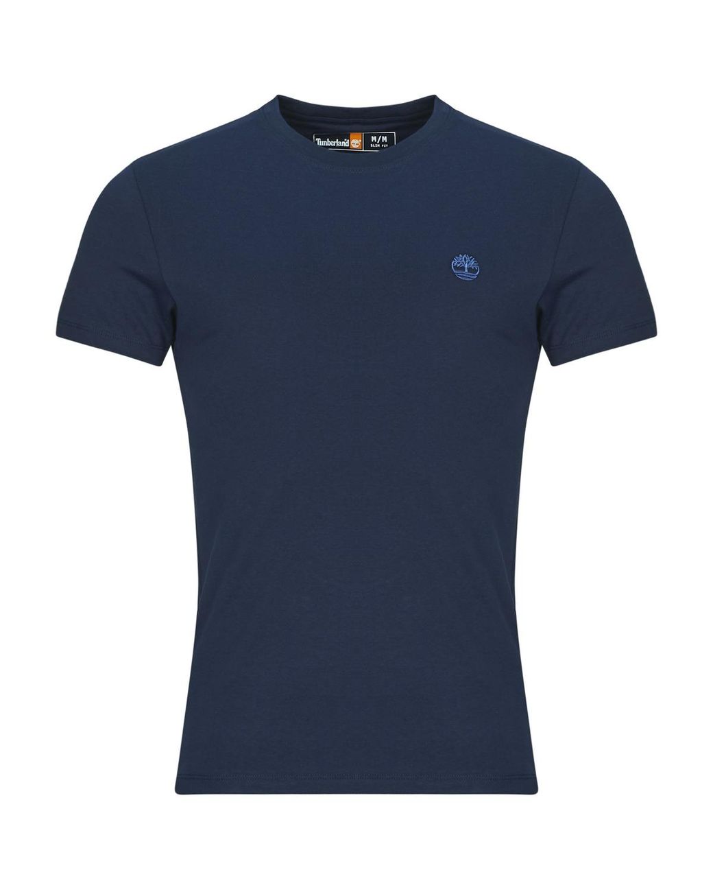 Timberland Blue T Shirt Dunstan River Short Sleeve Tee for men