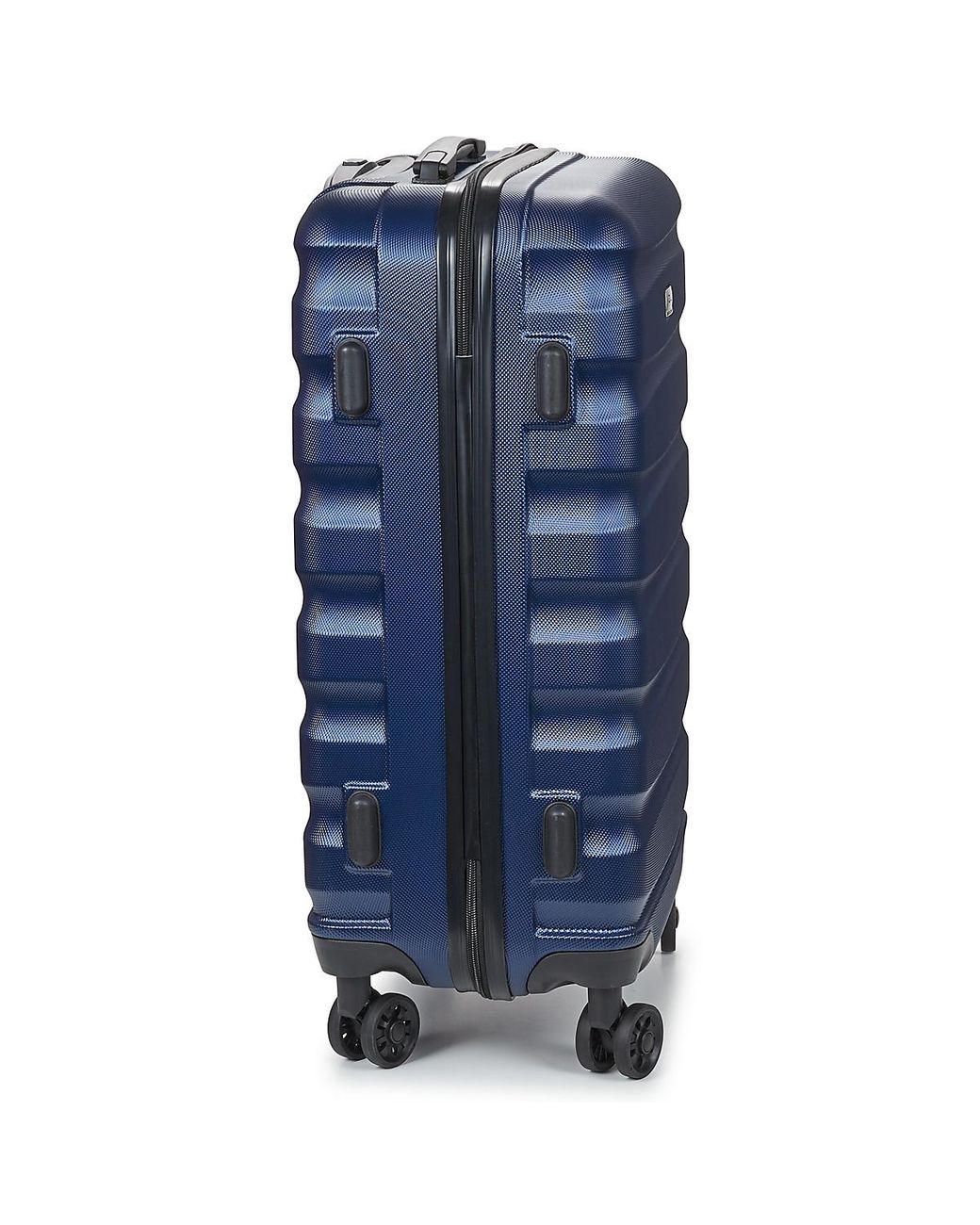 David Jones Blue Hard Suitcase Chauvettini 65l Medium