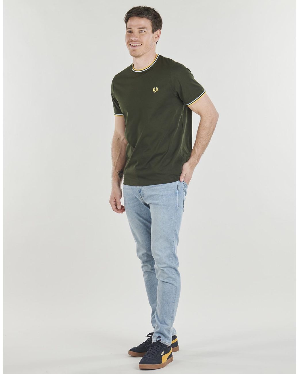 Jack & Jones Blue Skinny Jeans Jjiglenn Jjfelix Ns 464 for men