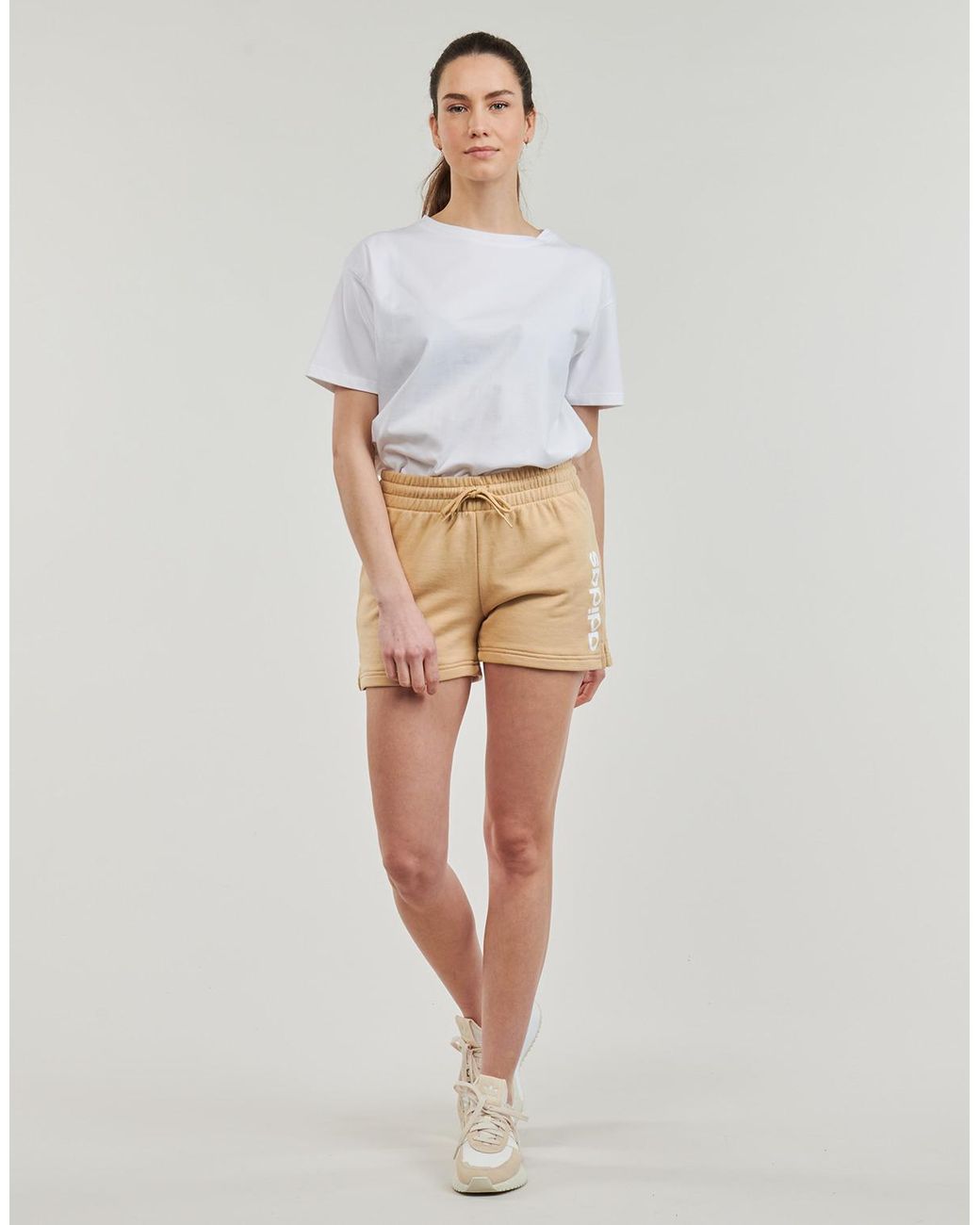Adidas Natural Shorts W Lin Ft Sho