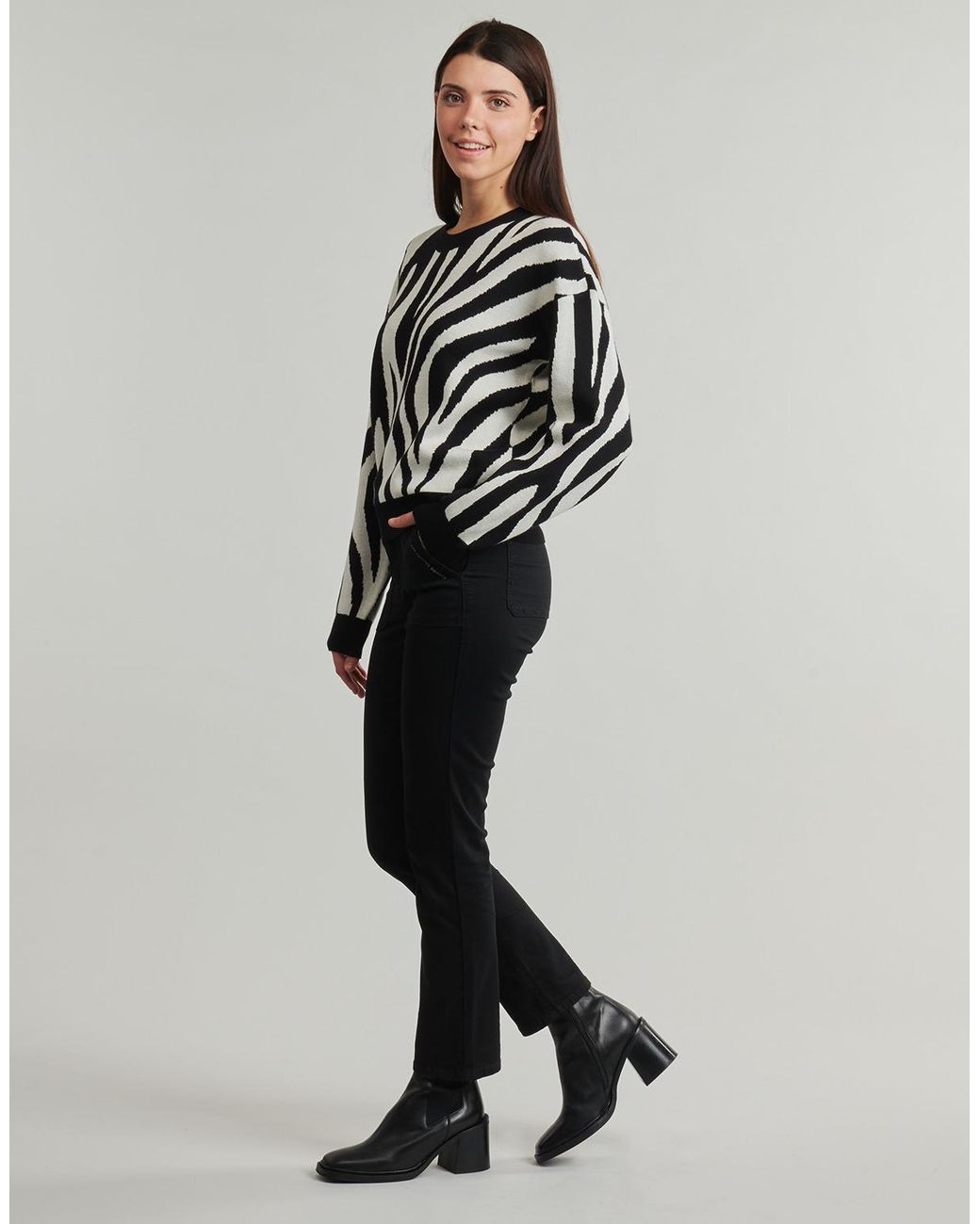 Les Petites Bombes Black Flare / Wide Jeans Indiana