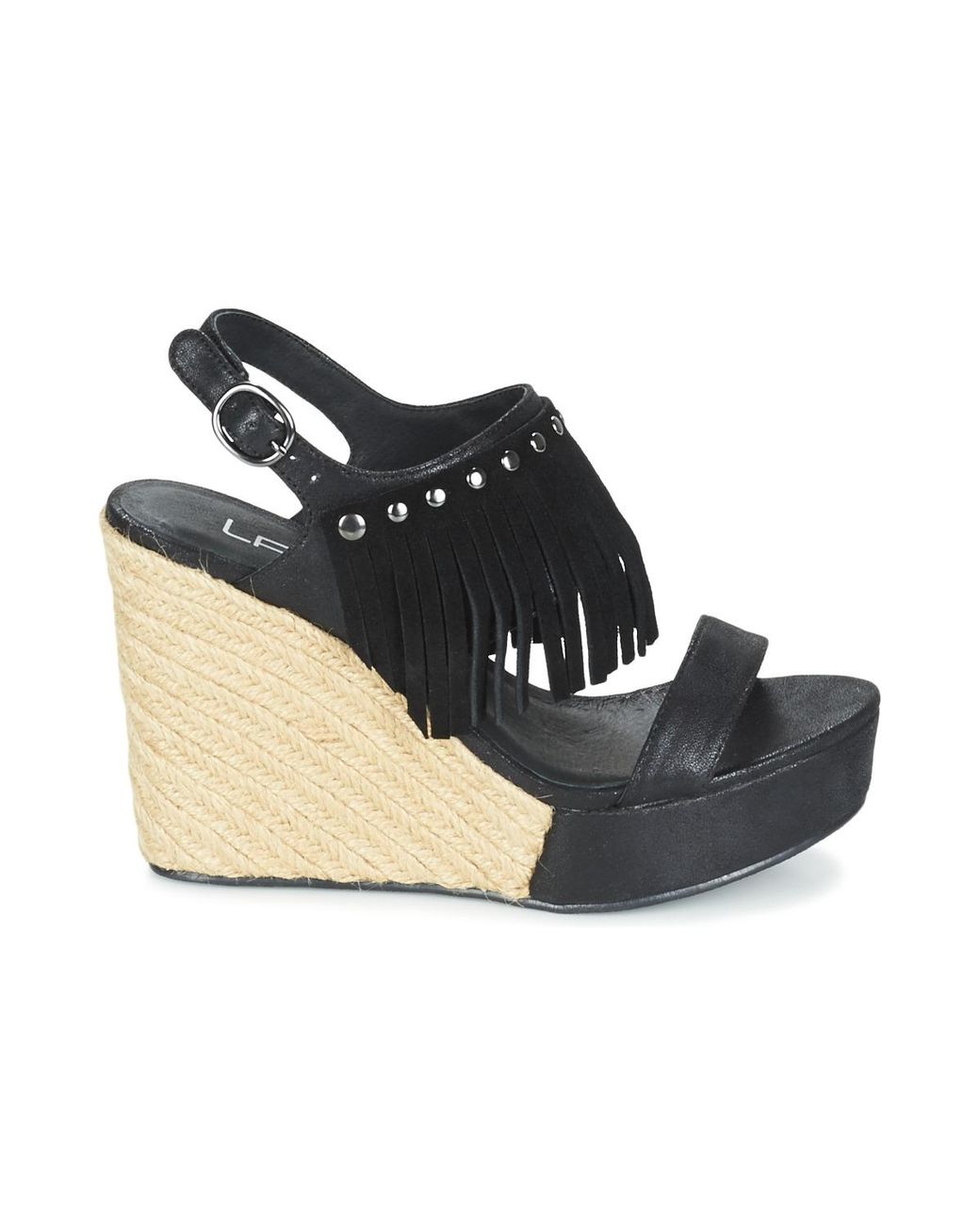 Les Petites Bombes Black Sabine Sandals