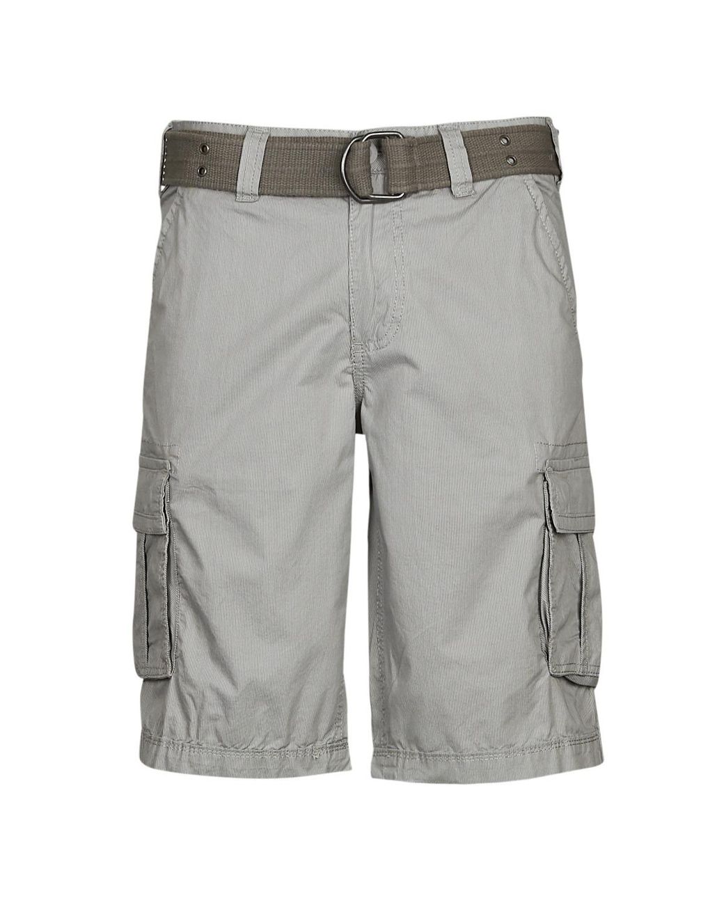 Teddy Smith Gray Sytro 3 Shorts for men