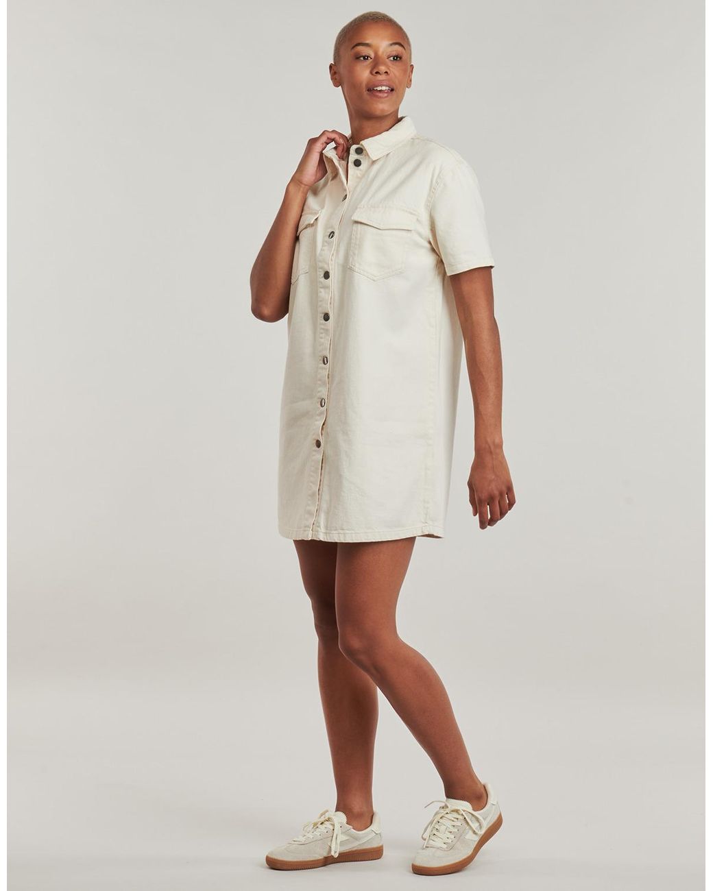 Jdy White Dress Dakota 2/4
