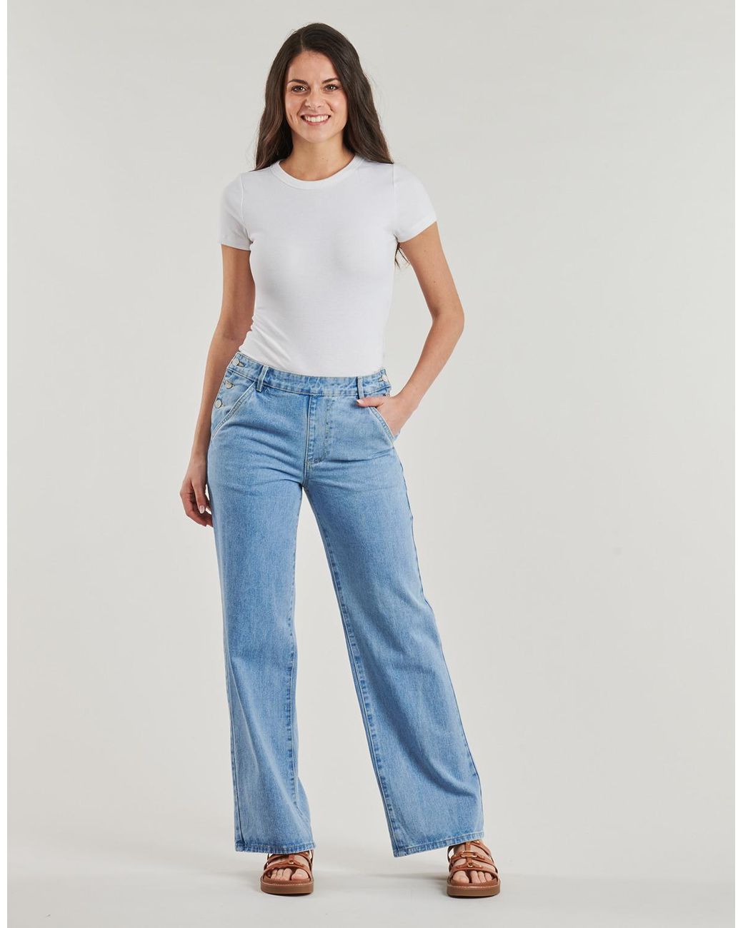 Vila Blue Flare / Wide Jeans Viassia