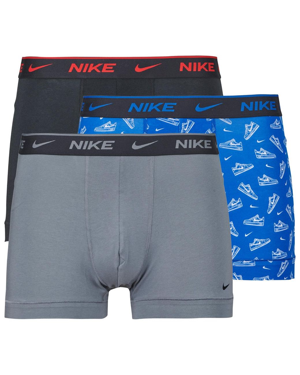 Nike Blue Boxer Shorts Essential Cotton Stretch Trunk 3 for men
