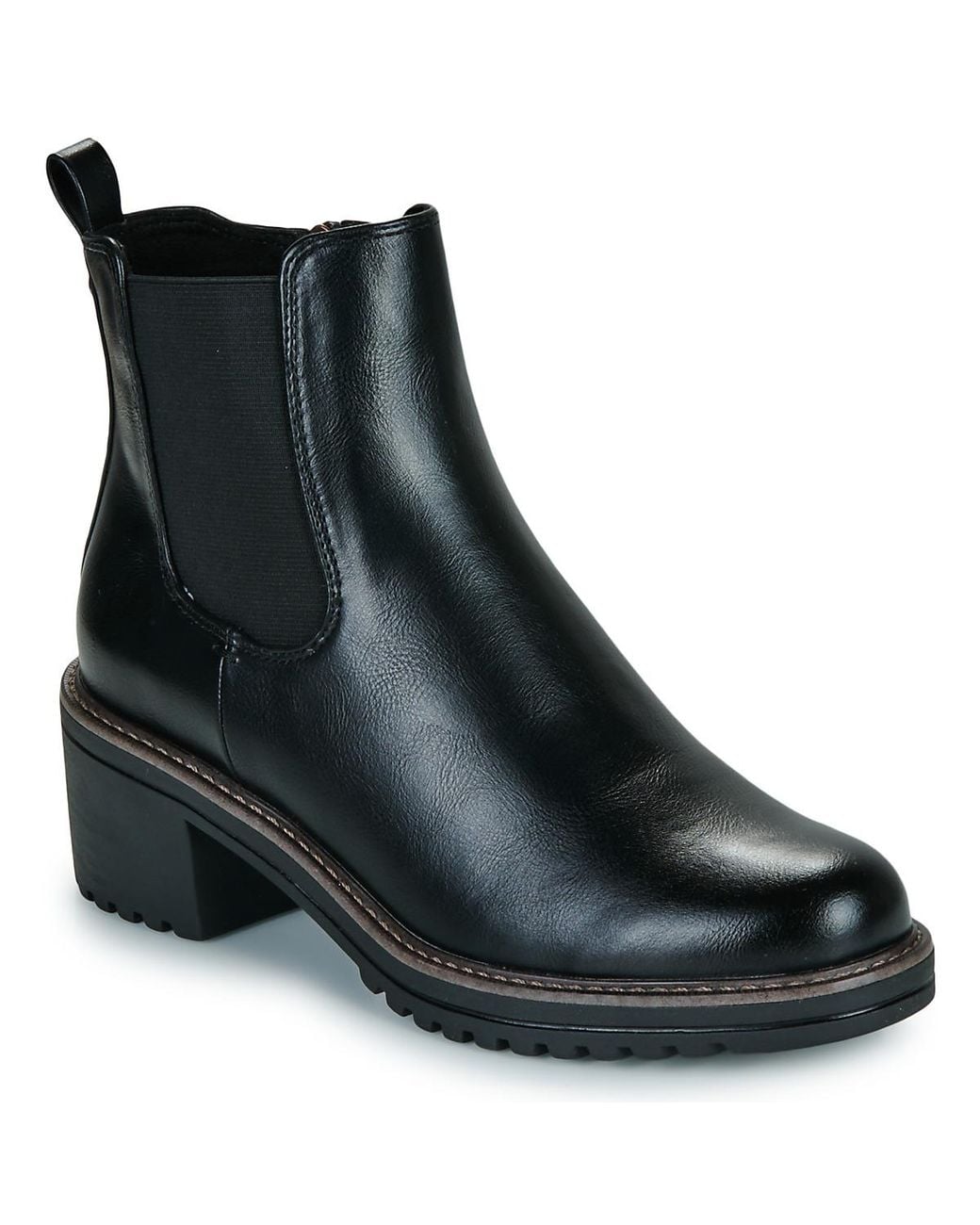 Marco Tozzi Black Mid Boots 2-25421-43-001