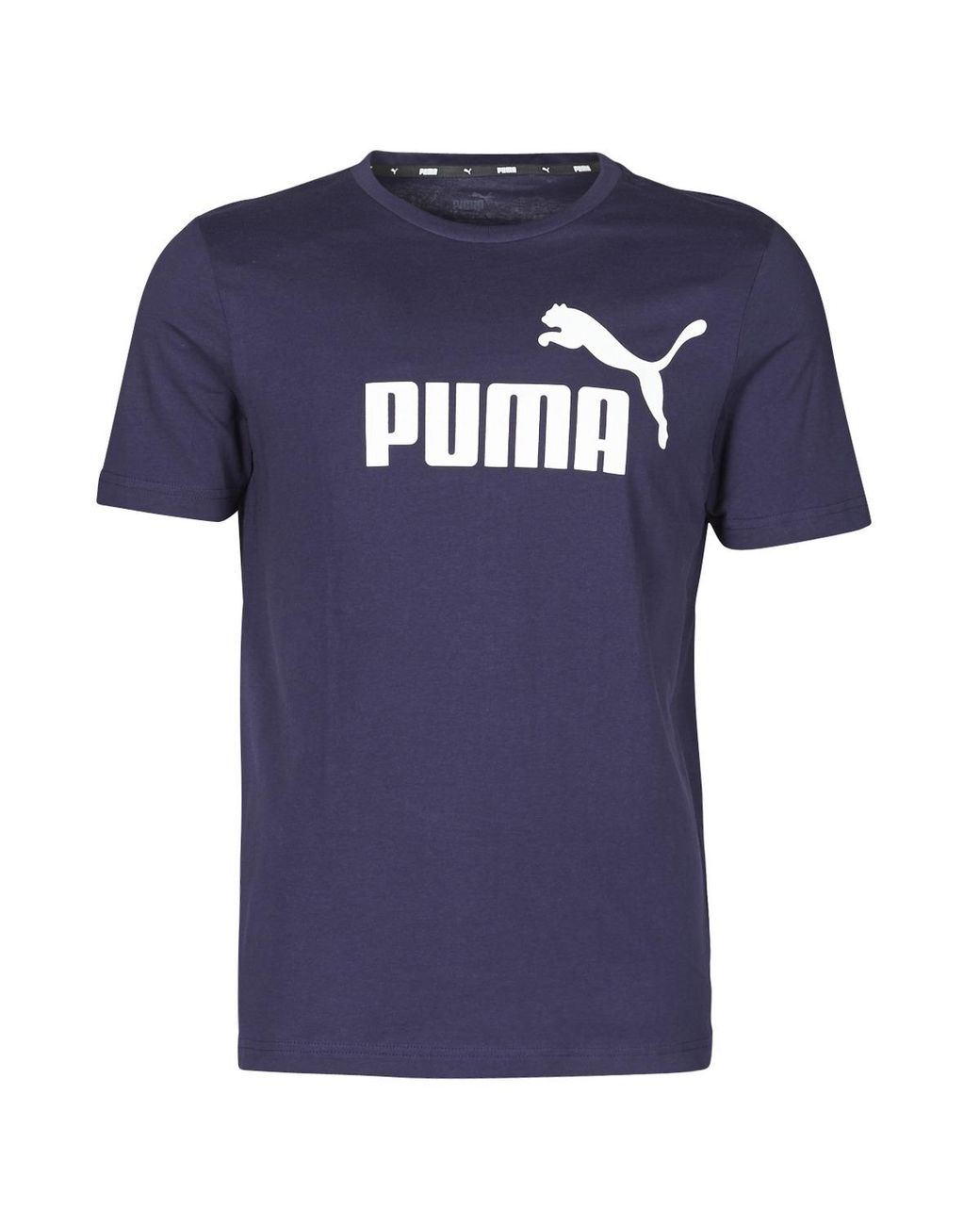 PUMA Blue Essential Tee T Shirt for men