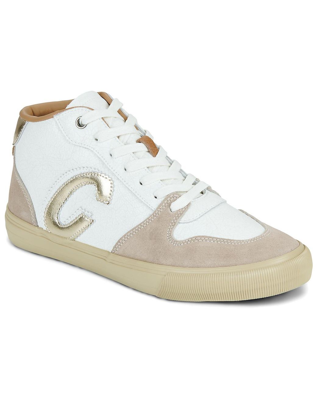 Le Temps Des Cerises White Shoes (high-top Trainers) Harper