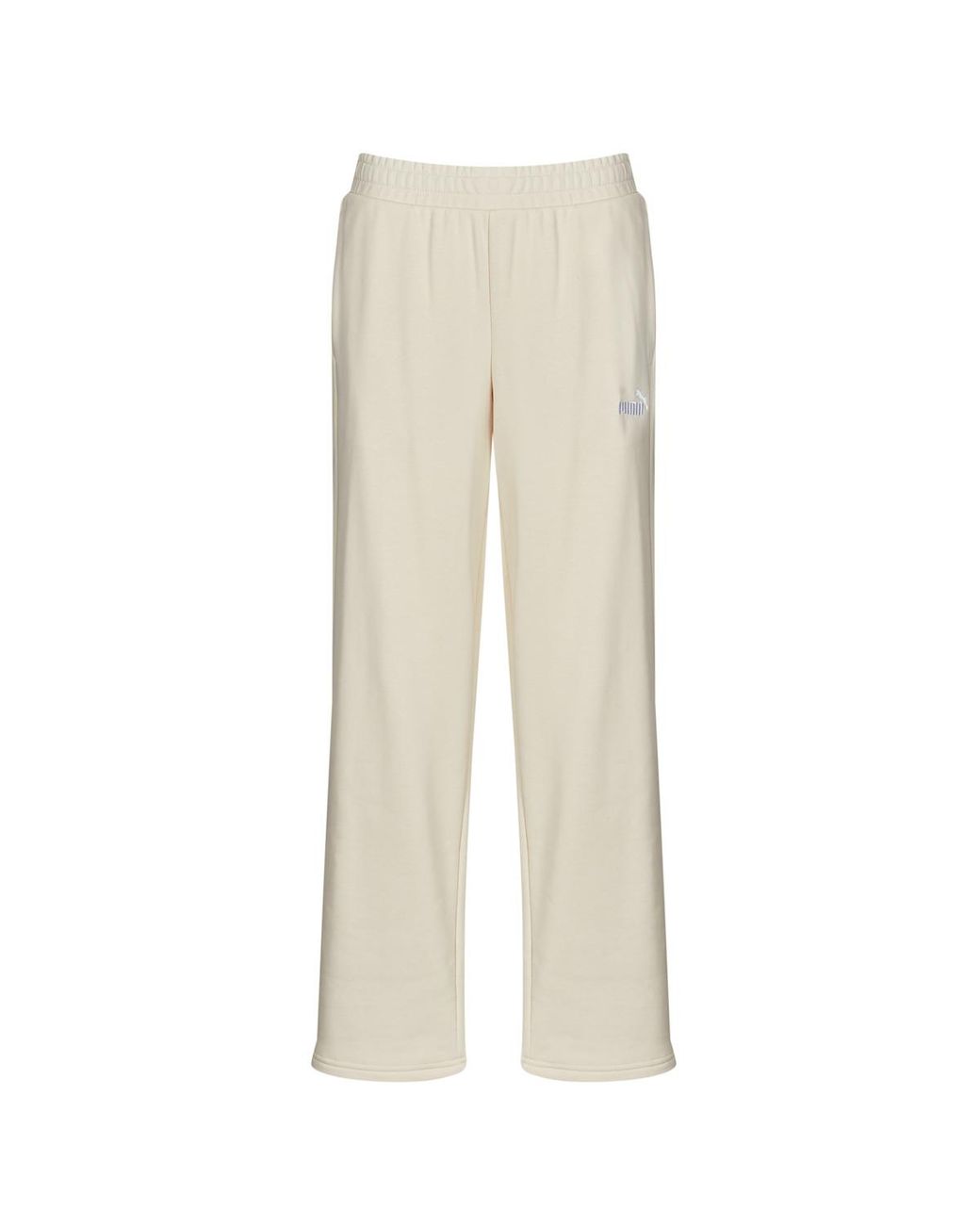 PUMA Natural Tracksuit Bottoms Ess N01 Logo Straight