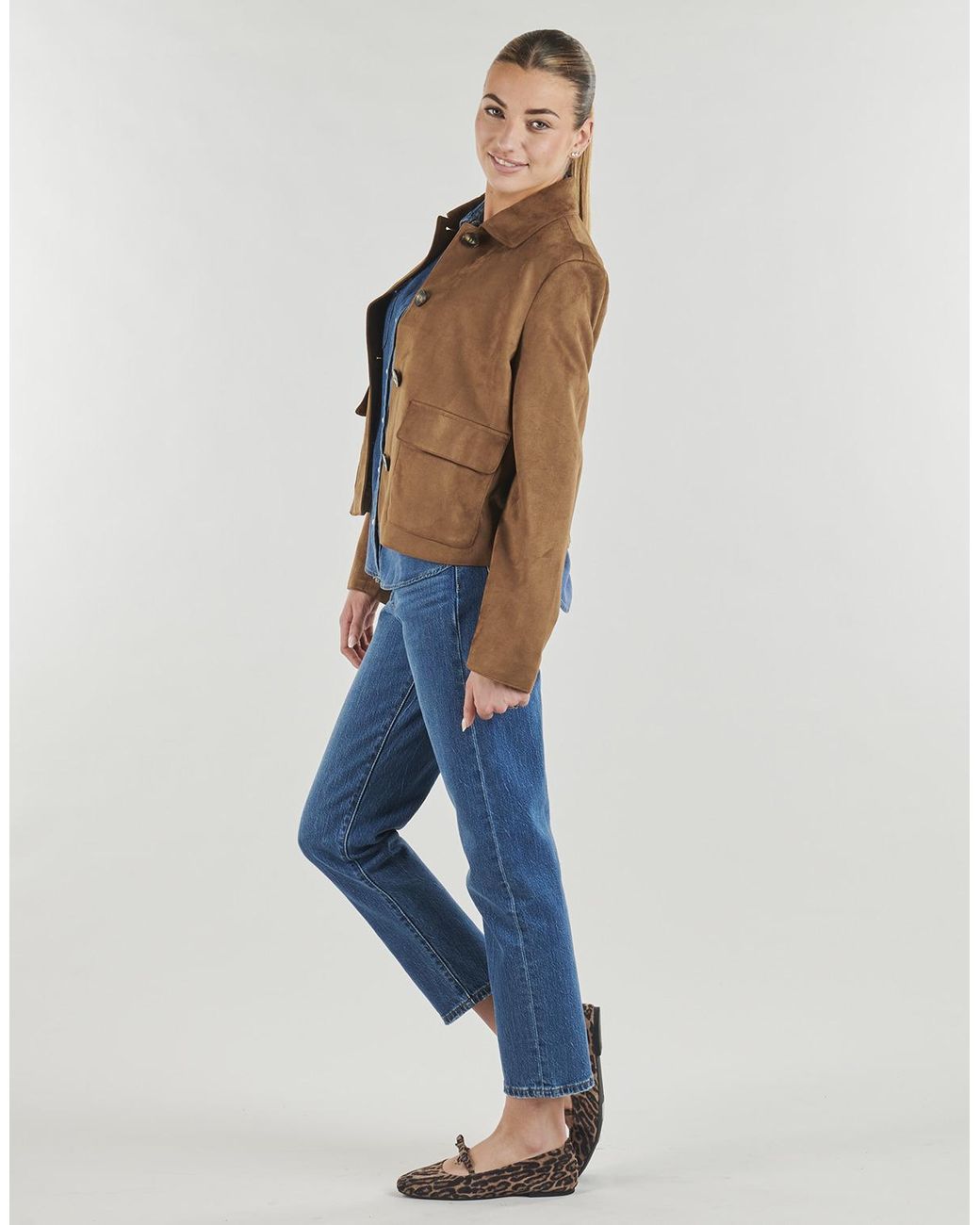 Vero Moda Brown Jacket Vmjose Kelly Short Jacket
