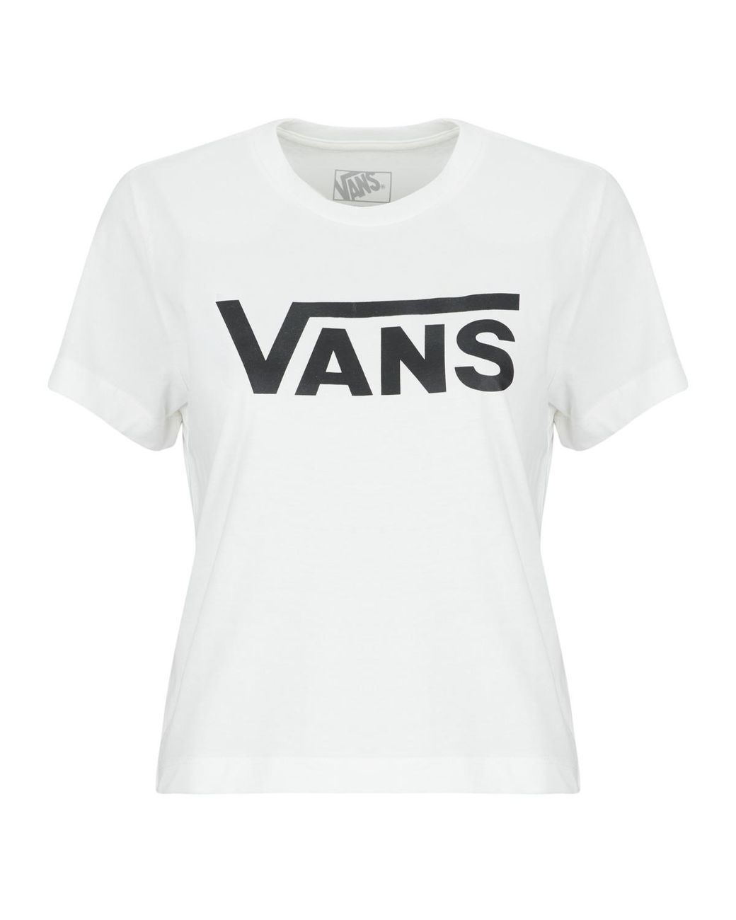 Vans White T Shirt Flying V Crew Ss Tee