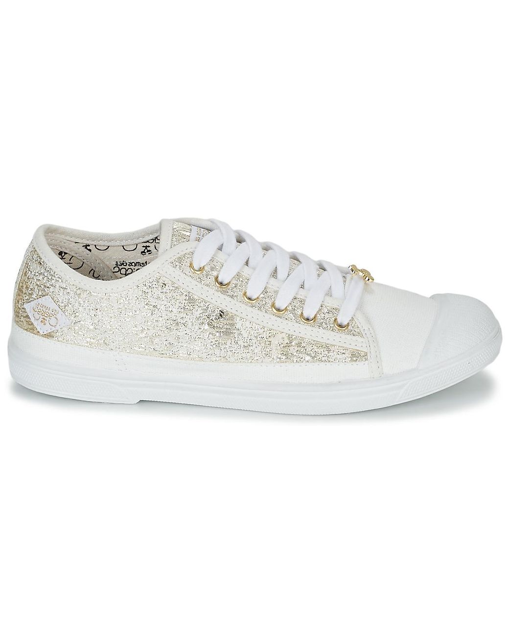 Le Temps Des Cerises White Shoes (trainers) Basic 02