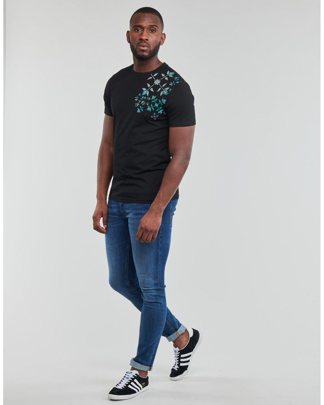 Oxbow Black P0tasta T Shirt for men