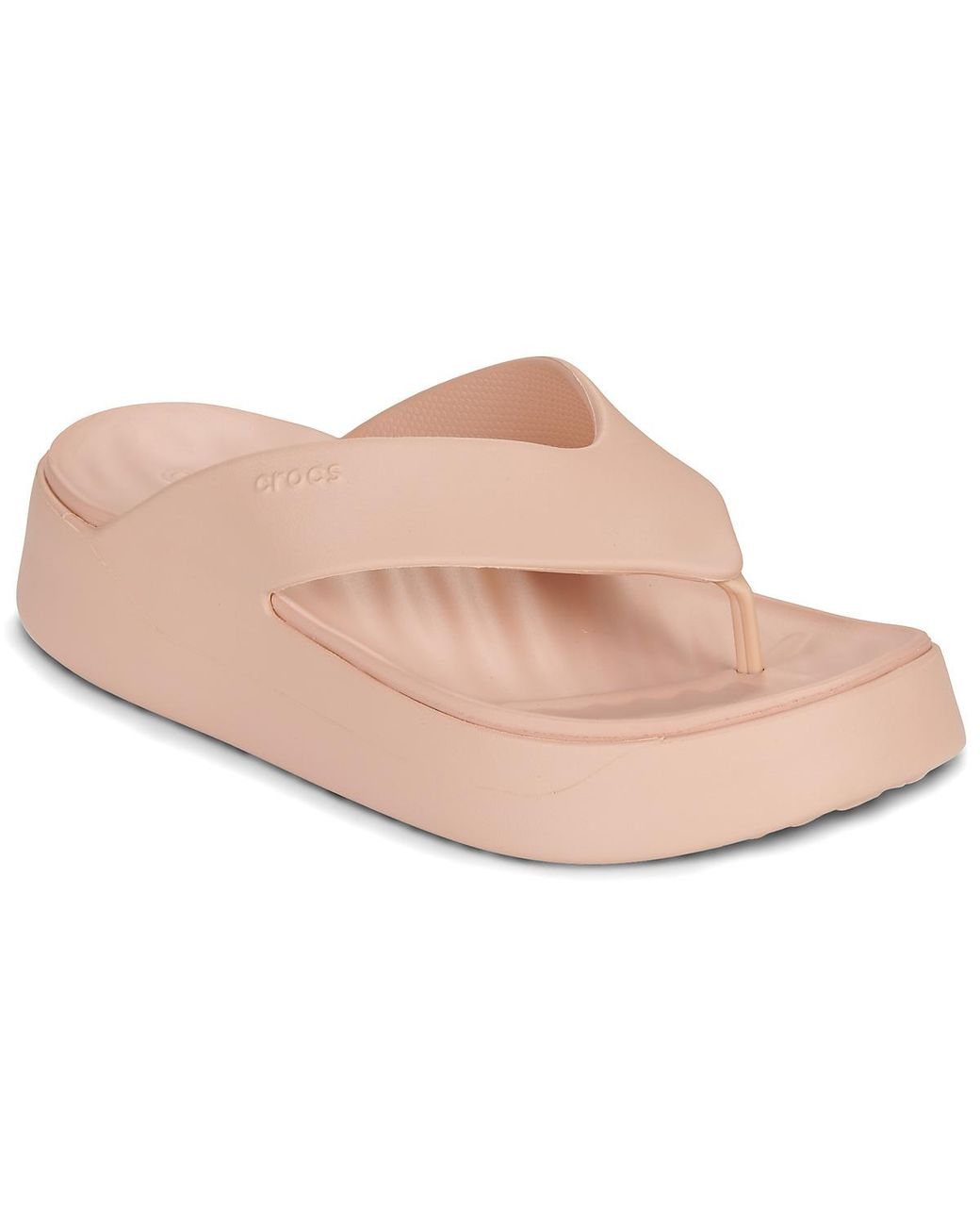CROCSTM Pink Flip Flops / Sandals (shoes) Getaway Platform Flip