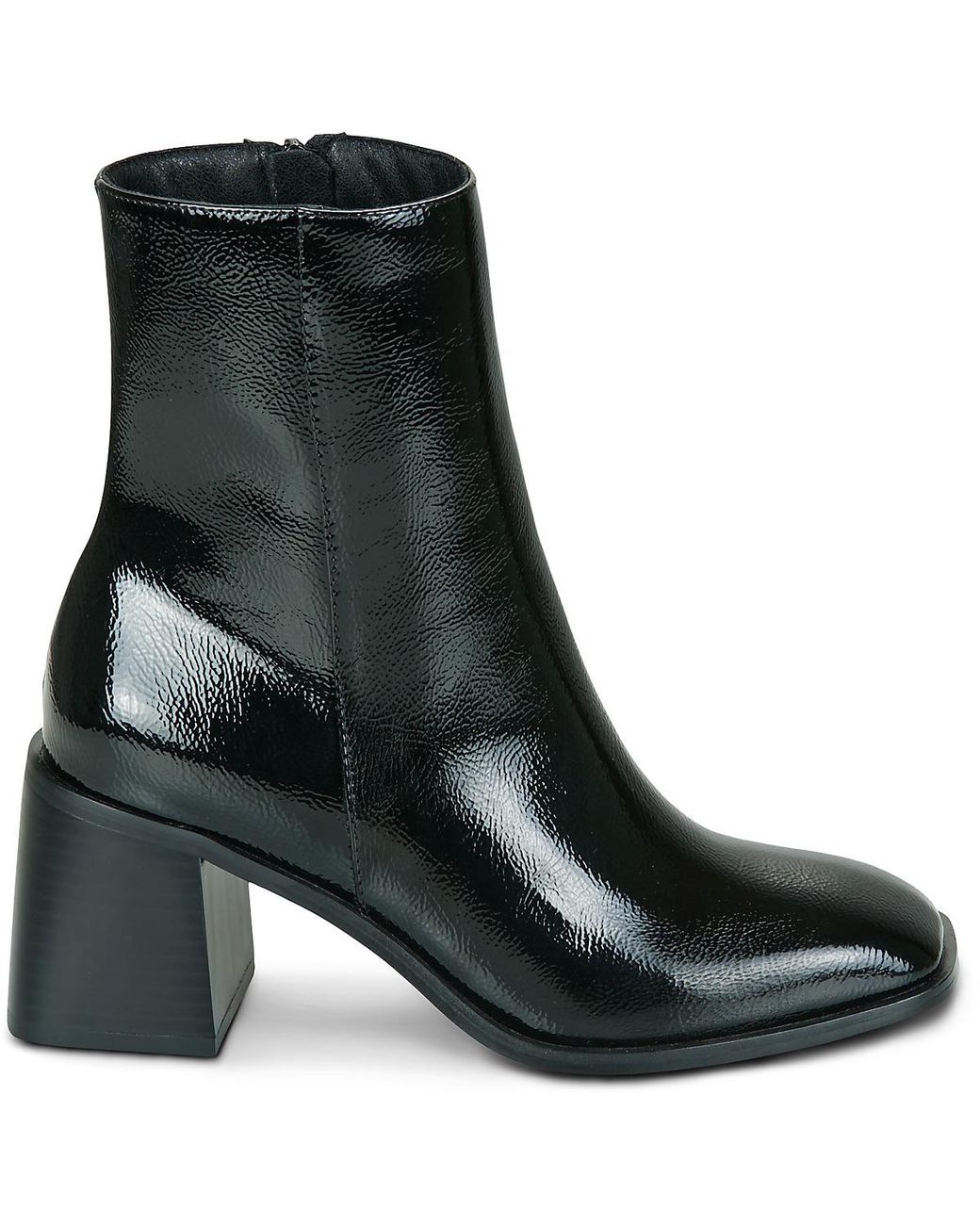 Moony Mood Black Low Ankle Boots Adele