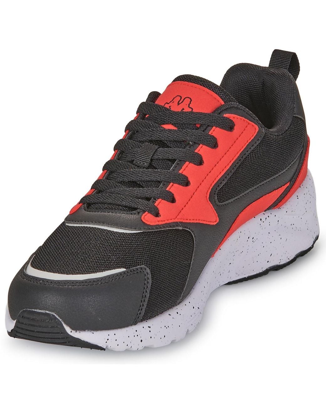 Kappa Black Shoes (trainers) Logo Safir for men