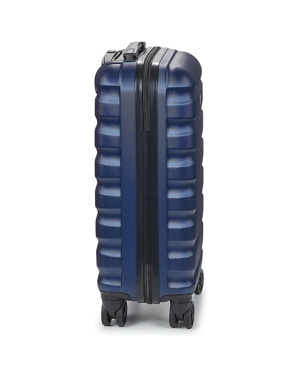 David Jones Blue Hard Suitcase Chauvettini 34l Cabin