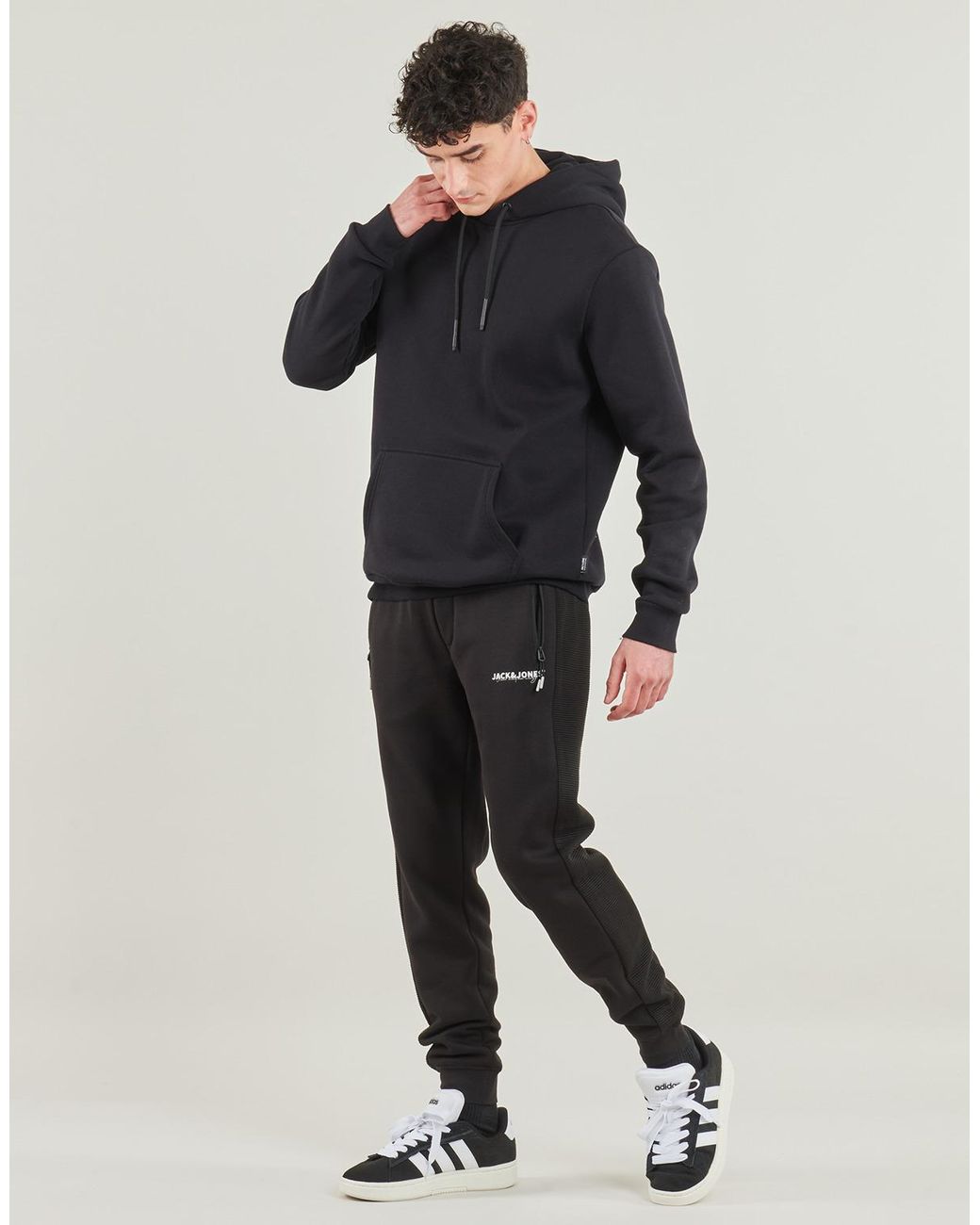 Jack & Jones Gray Tracksuit Bottoms Jpstgordon Thatcher Sweat for men