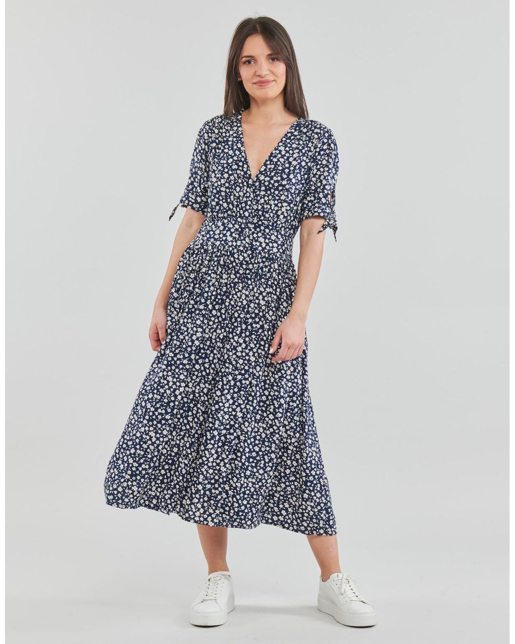 Deeluxe Gray Long Dress Gloria Ro W
