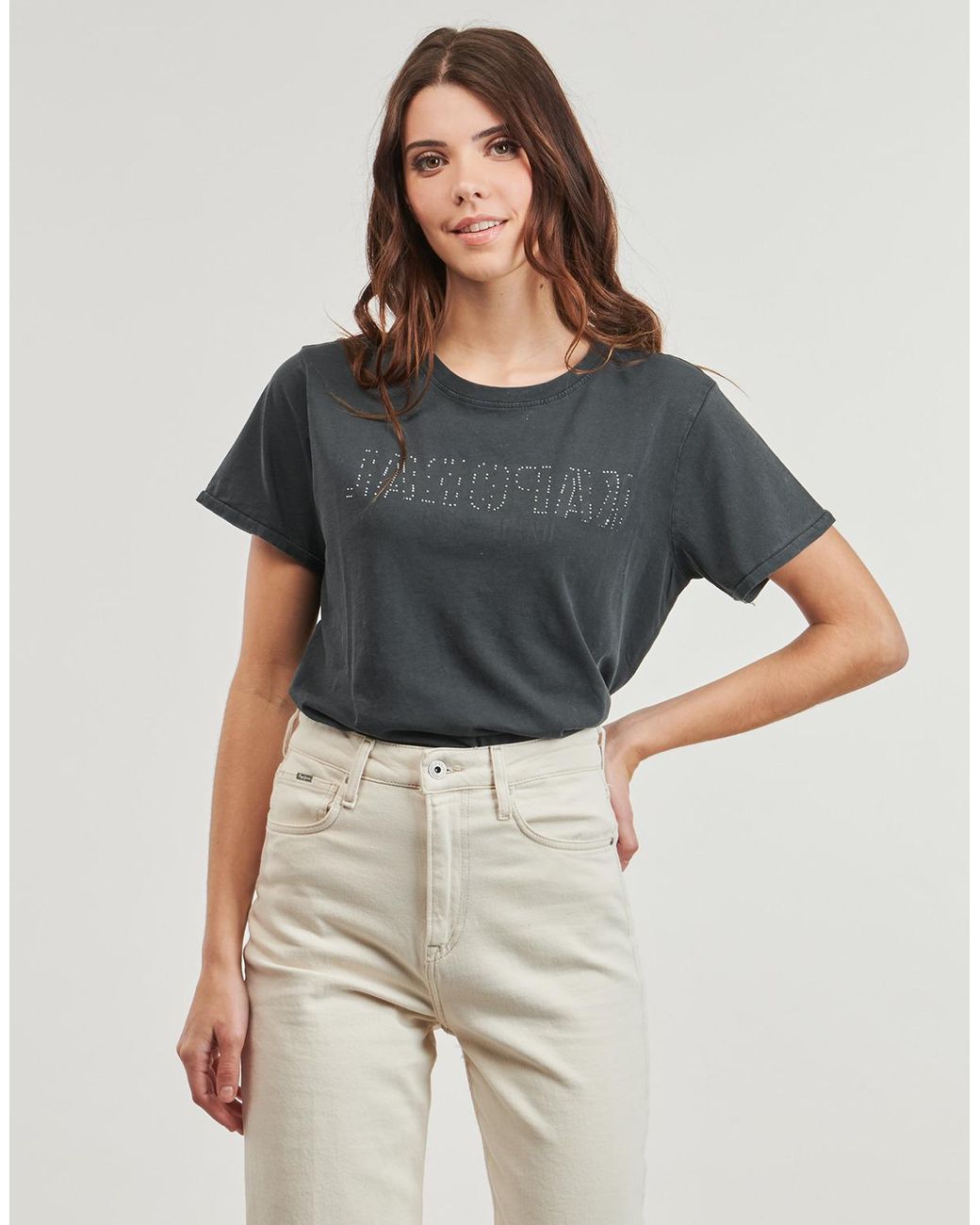 Kaporal Black T Shirt Sarmy