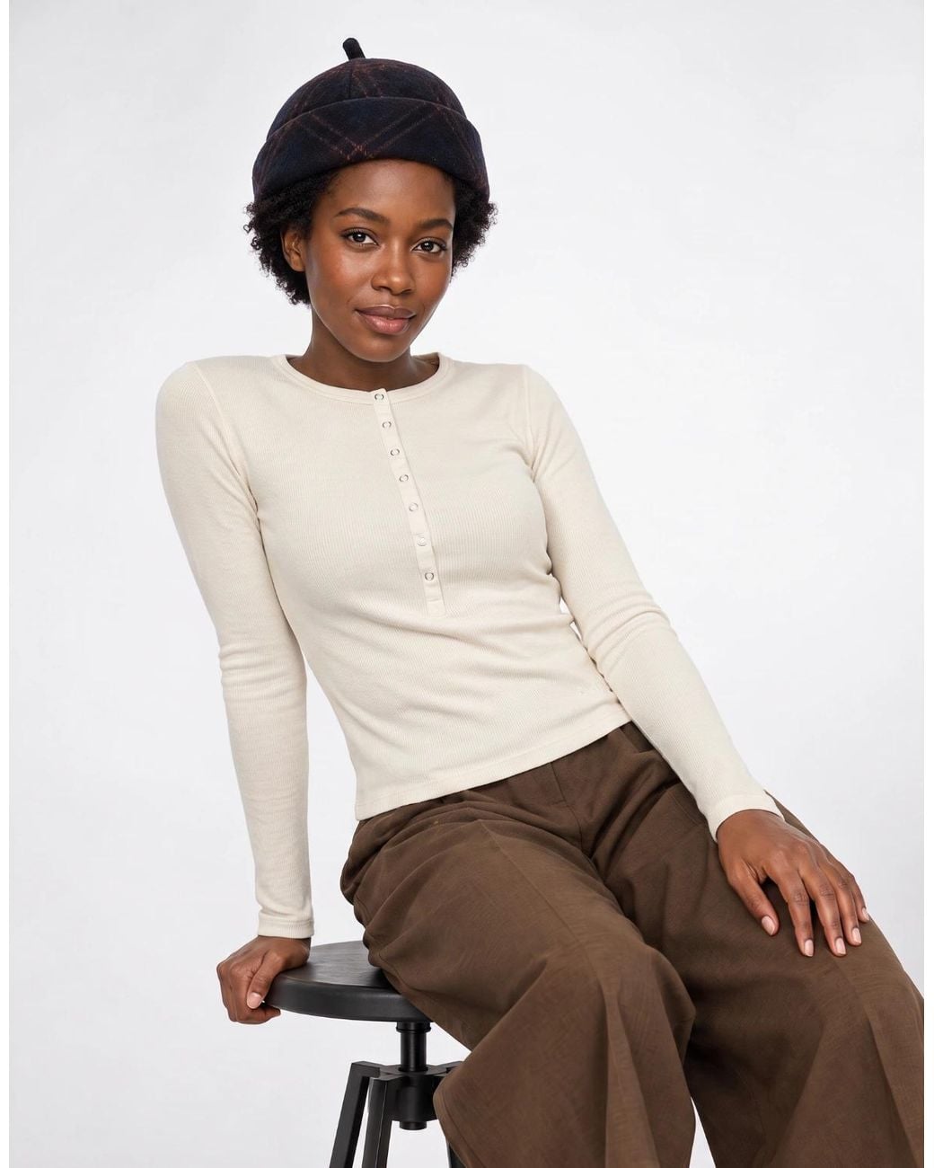 Pepe Jeans Natural Long Sleeve T-shirt Blanca