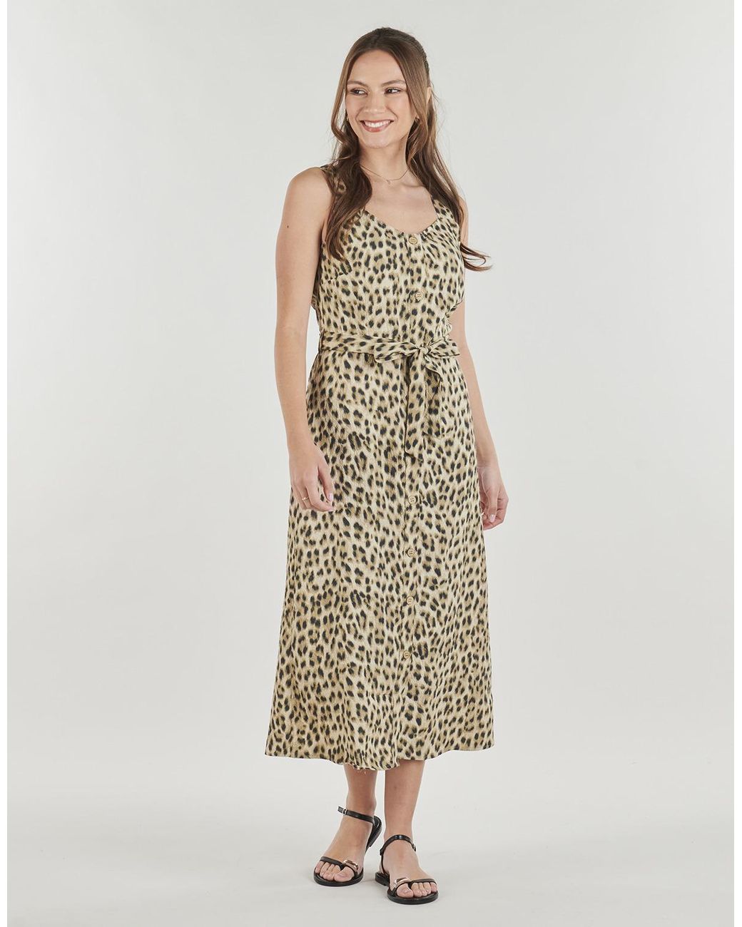 Deeluxe Metallic Long Dress Olana Ro W