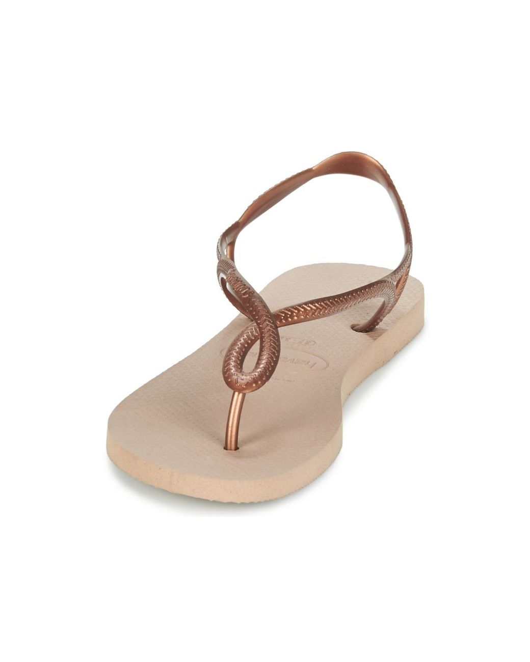 Havaianas Pink Flat Sandals Luna