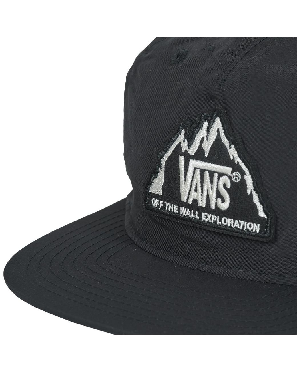 Vans Black Cap Crestline Unstructured