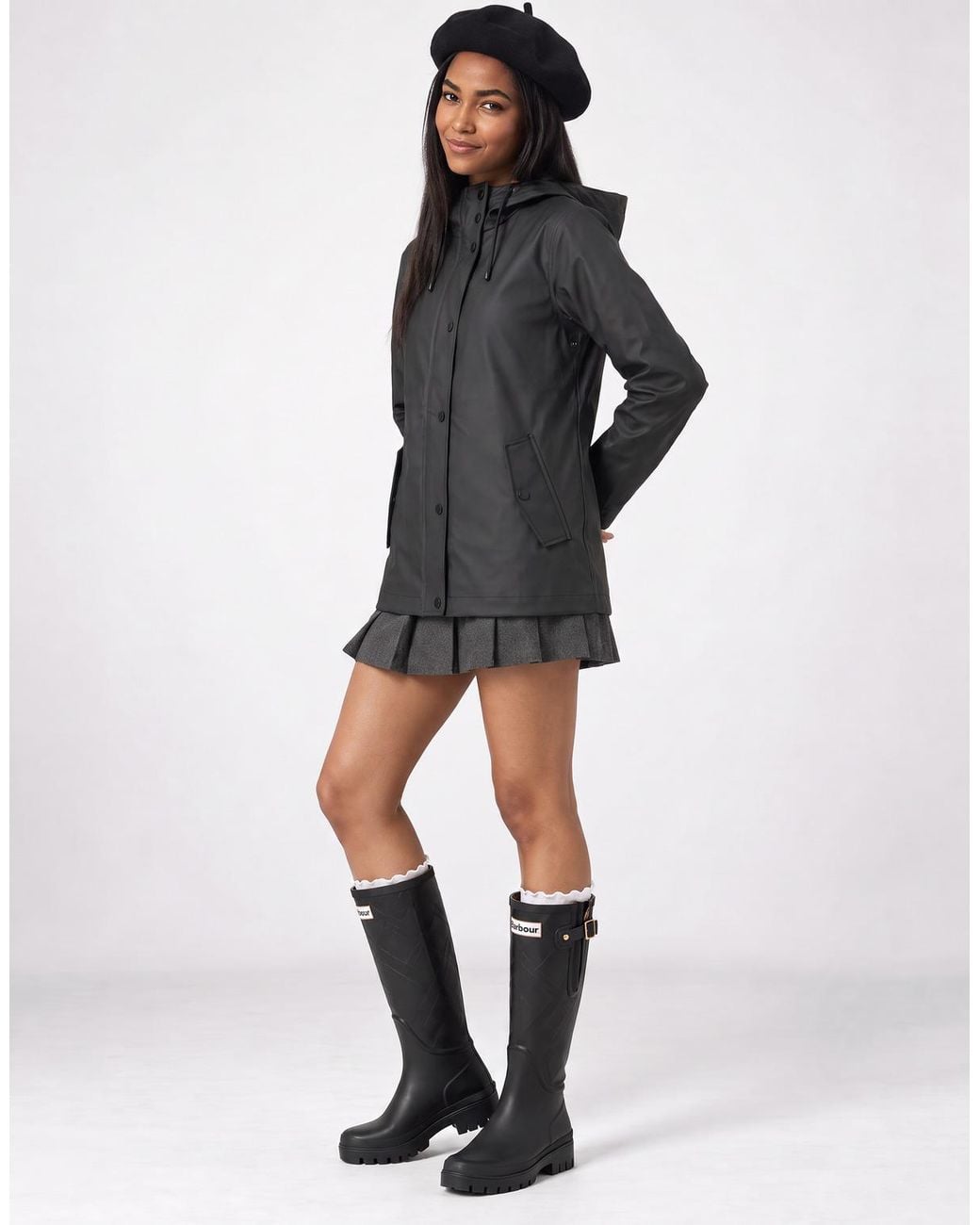ONLY Black Parka Onlnewmarie Short