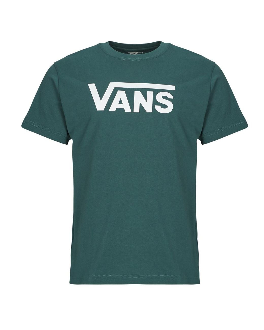 Vans Green T Shirt Classic Ss Tee for men