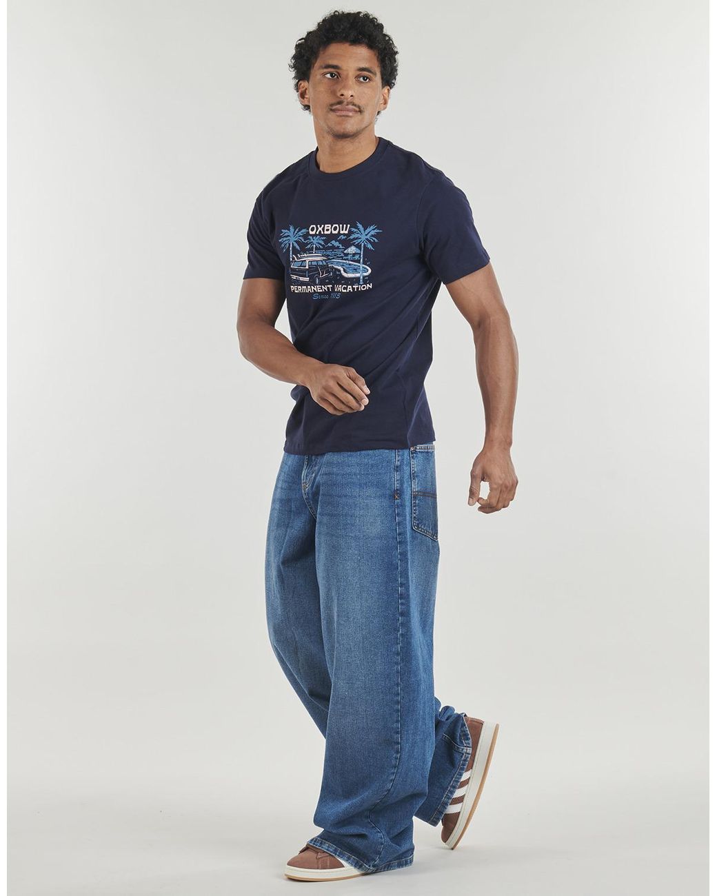 Oxbow Blue T Shirt S1ontrip for men