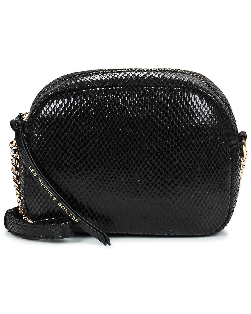 Les Petites Bombes Black Shoulder Bag Ferielle