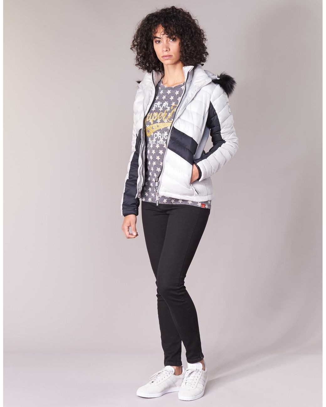 superdry offshore luxe chevron fuji