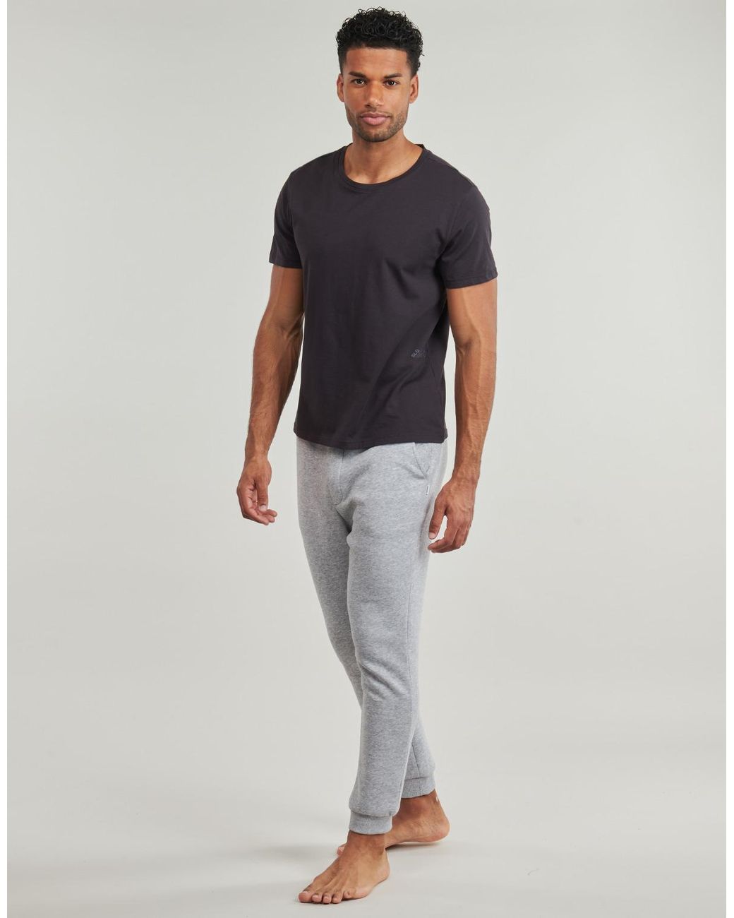 Sloggi Black Bodysuits Slg Base O-neck for men