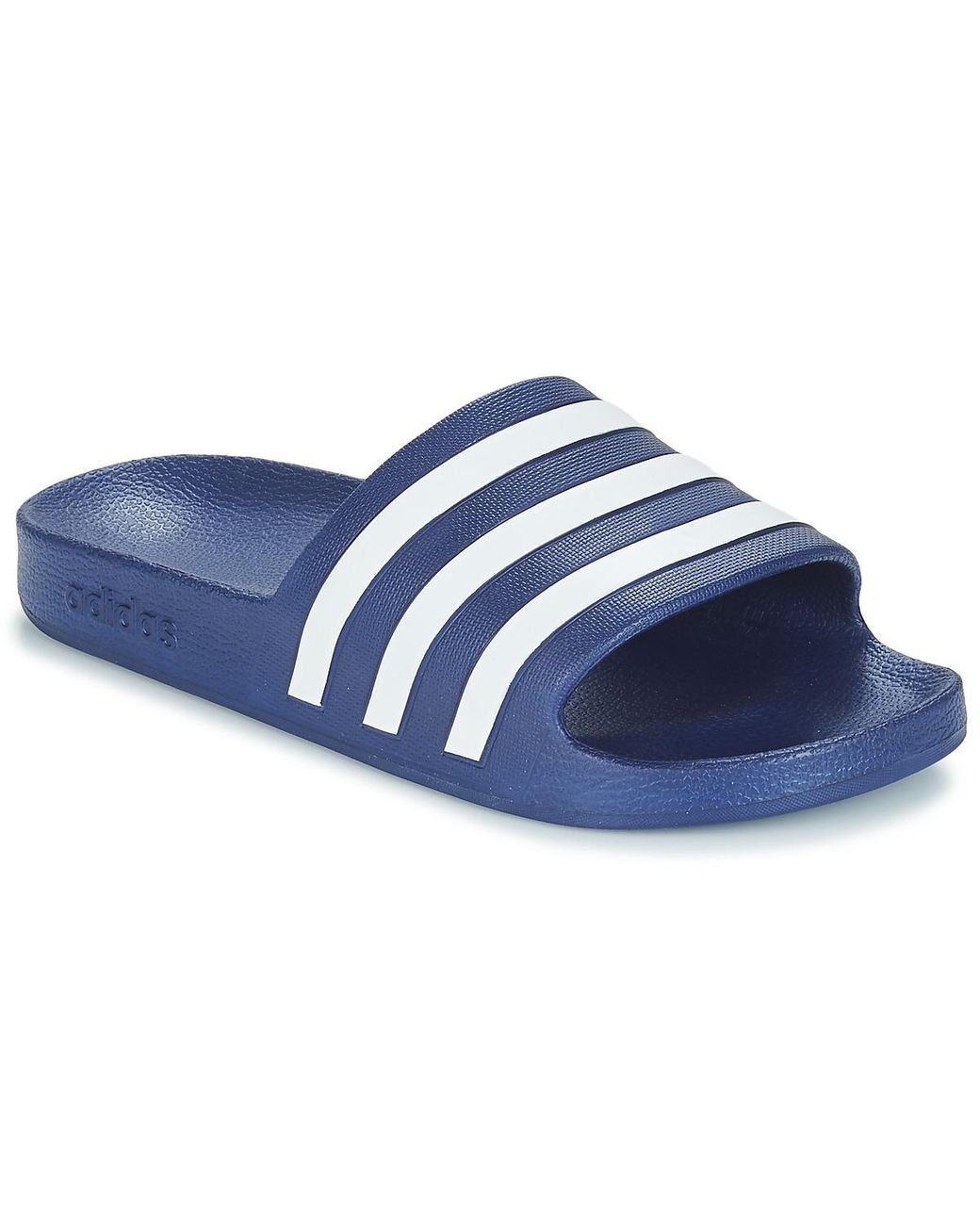 Adidas Blue Adilette Aqua Tap-dancing