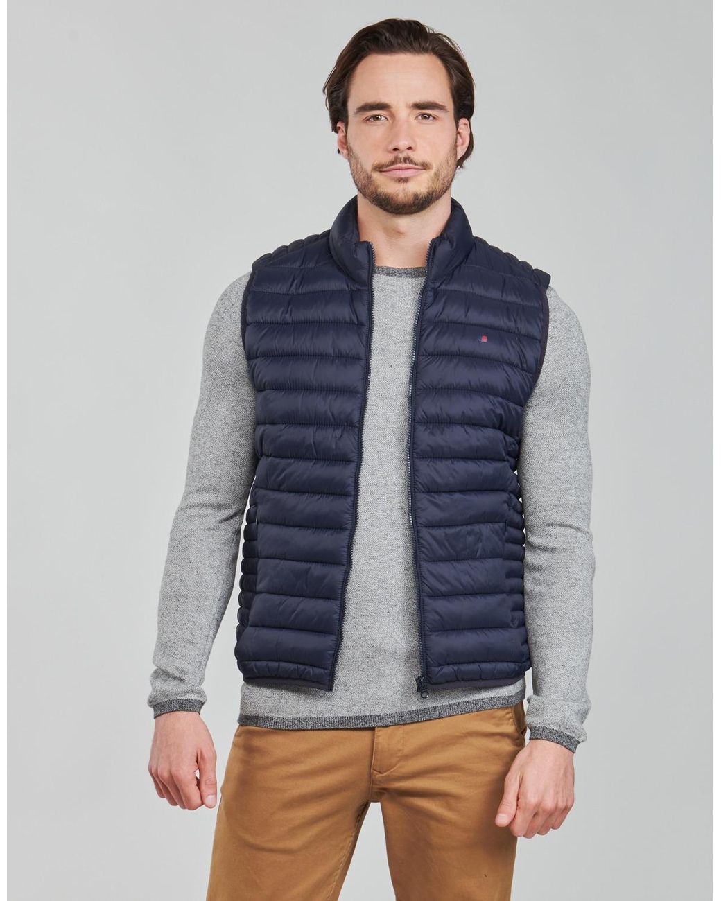 Teddy Smith Blue Terry Duffel Coats for men